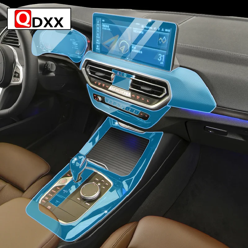 For BMW G01 X3 2022 Car Interior Center console Transparent TPU Protective film Anti-scratc Repair film Accessories Refit
For BMW G01 X3 2022 Car Interior Center console Transparent TPU Protective film Anti-scratc Repair film Accessories Refit
