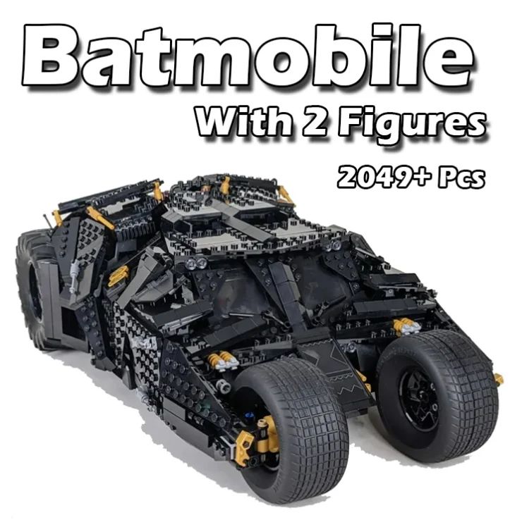 

2049pcs Chairiot dark knight Batimobile Compatible 76240 Model Building Blocks Bricks Set Toys Birthday Gifts for Children Kids