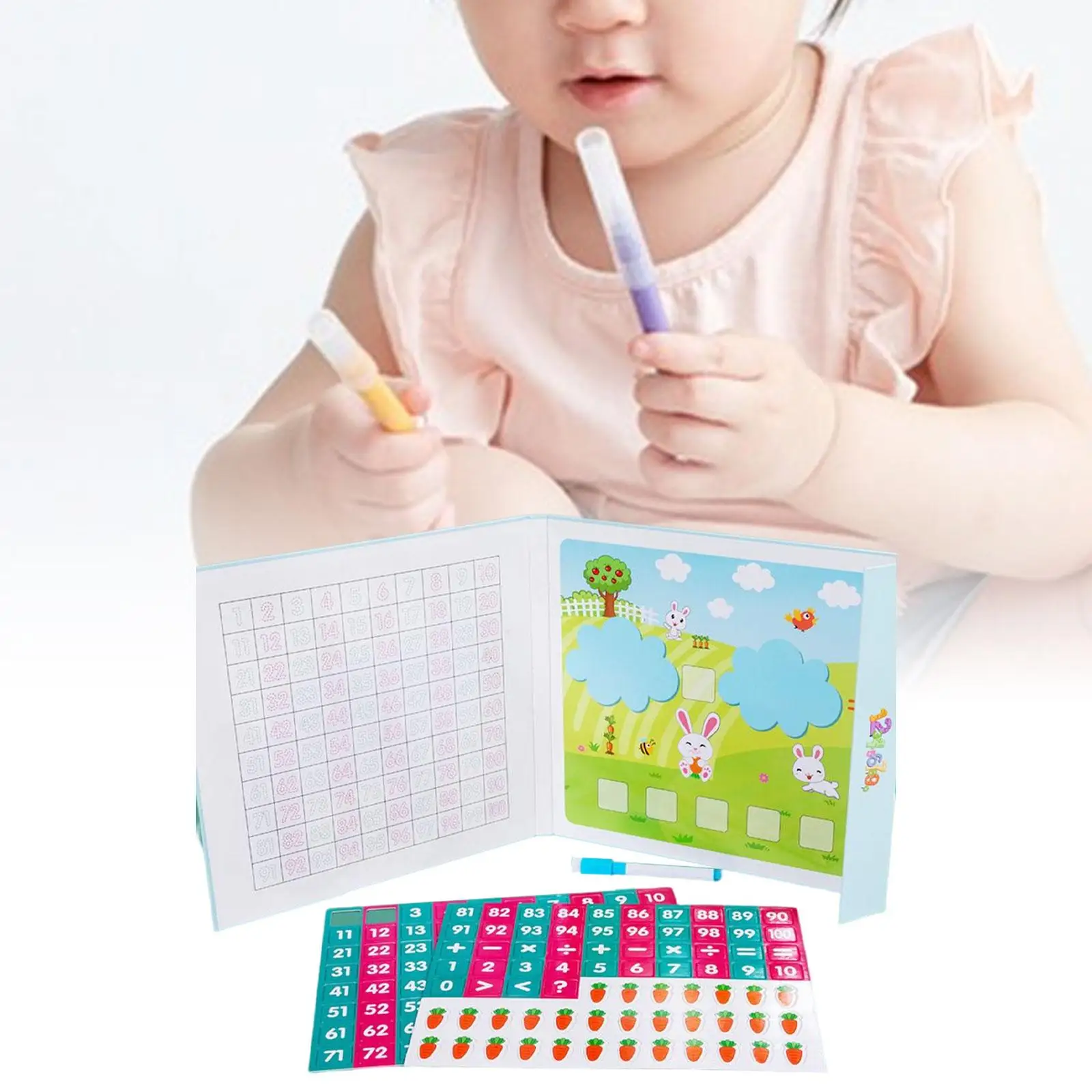 100 Number Board Number Counting Toys Addition Subtraction Number Recognition Educational for Game Preshcool Home Gift Boys
100 Number Board Number Counting Toys Addition Subtraction Number Recognition Educational for Game Preshcool Home Gift Boys