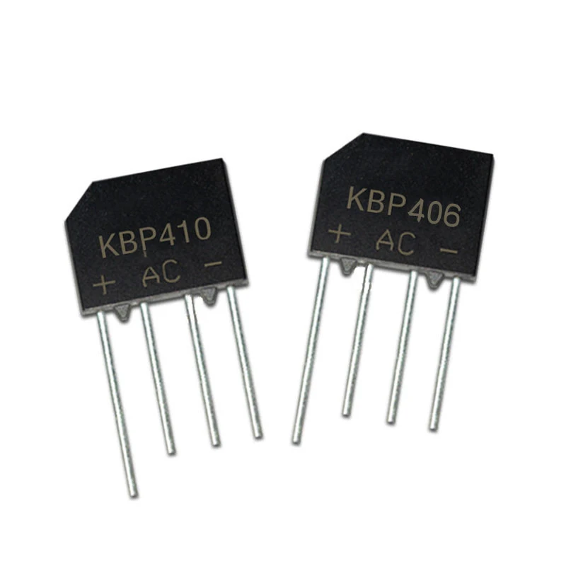 20~2000Pcs KBP410 KBP406 Bridge Rectifier 4A 1000V/600V KBP410G KBP406G Bridge Stack DIP-4 Flat Bridge
20~2000Pcs KBP410 KBP406 Bridge Rectifier 4A 1000V/600V KBP410G KBP406G Bridge Stack DIP-4 Flat Bridge