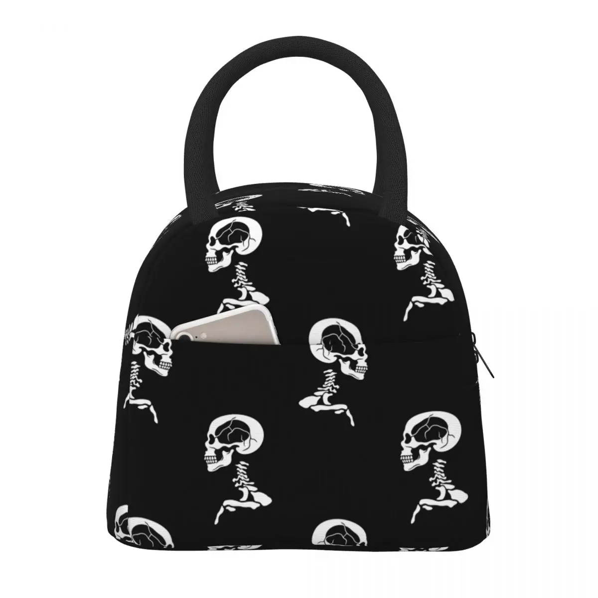 Lunch Bags for Women Kids White Skeleton Skull Insulated Cooler Portable Picnic Oxford Lunch Box Handbags
Lunch Bags for Women Kids White Skeleton Skull Insulated Cooler Portable Picnic Oxford Lunch Box Handbags