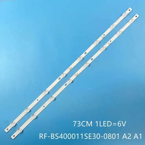 Светодиодный strip для 40 "TV RF-BS400011SE30-0801 A2 A1 Skyworth 40w5 Утюг 40F6750TS HUNDAI H- LED40ES5004 ersson 40LES97T2SM