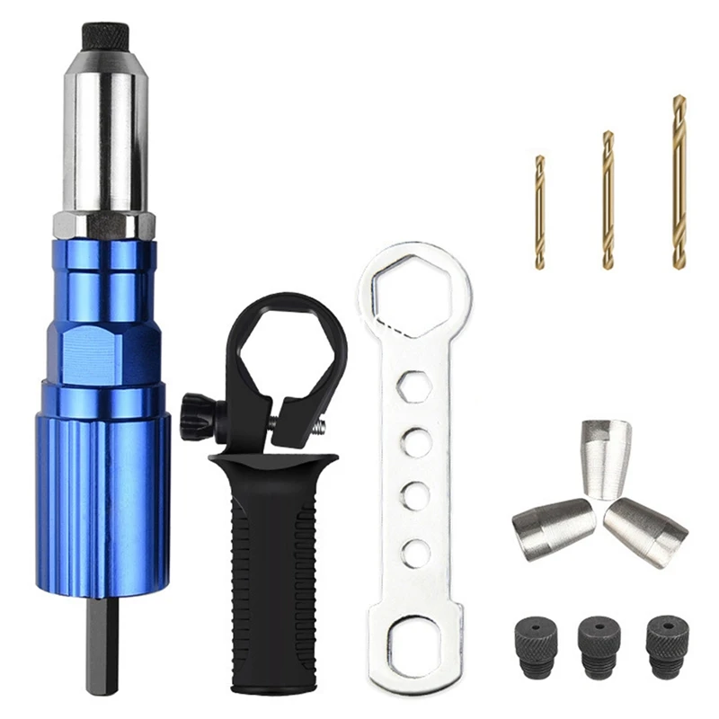 Electric Rivets Tool Drill Adapter Cordless Riveting Tool Conversion Connector Insert Nut Power Tool
Electric Rivets Tool Drill Adapter Cordless Riveting Tool Conversion Connector Insert Nut Power Tool