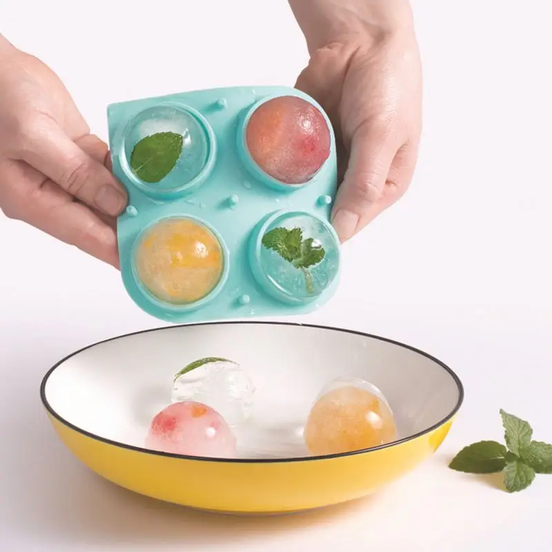 4 Grids Food Grade Silicone Ice Tray Home DIY Ice Cream Mold Round Shape Ice Cream Maker Kitchen Bar Tools New Arrivals
4 Grids Food Grade Silicone Ice Tray Home DIY Ice Cream Mold Round Shape Ice Cream Maker Kitchen Bar Tools New Arrivals