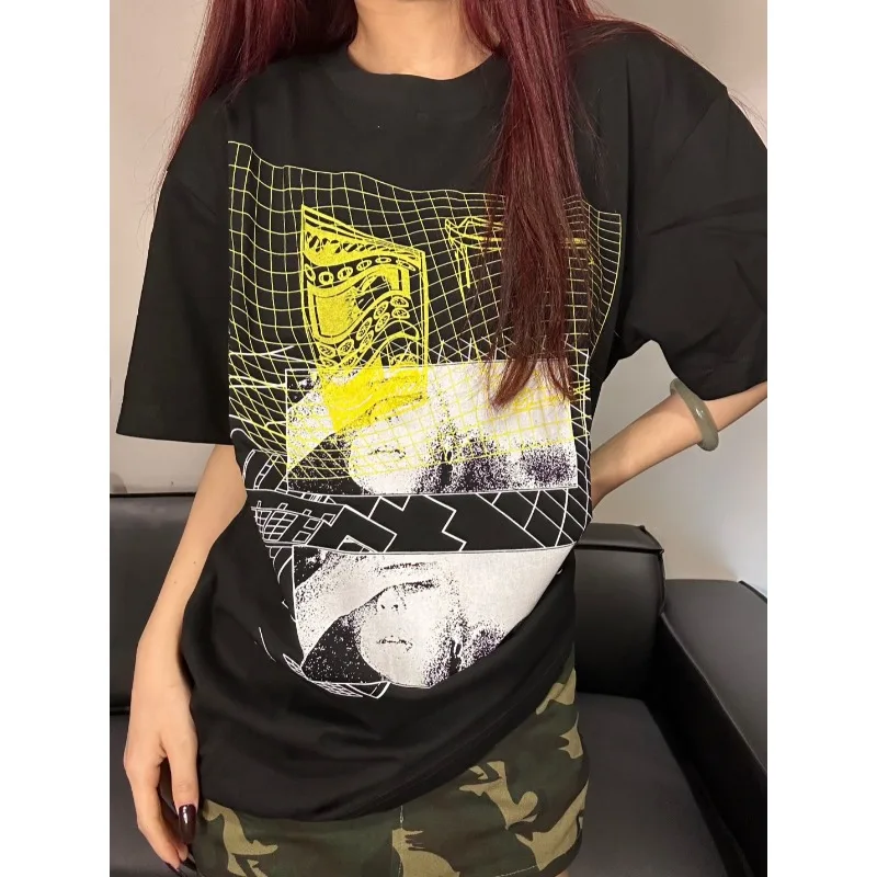 CAVEMPT Men's T-Shirt Breathable Material Print Oversized T Shirt Casual Loose Casual Shirt O-Neck T-Shirt Male Tops Clothing
CAVEMPT Men's T-Shirt Breathable Material Print Oversized T Shirt Casual Loose Casual Shirt O-Neck T-Shirt Male Tops Clothing