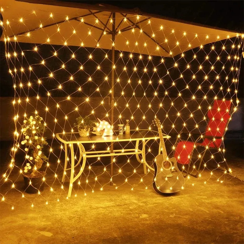 6mx4M 1.5MX1.5M 2x3M Christmas Garlands LED String Christmas Net Lights Fairy Xmas Party Garden Wedding Decoration Curtain Light
6mx4M 1.5MX1.5M 2x3M Christmas Garlands LED String Christmas Net Lights Fairy Xmas Party Garden Wedding Decoration Curtain Light