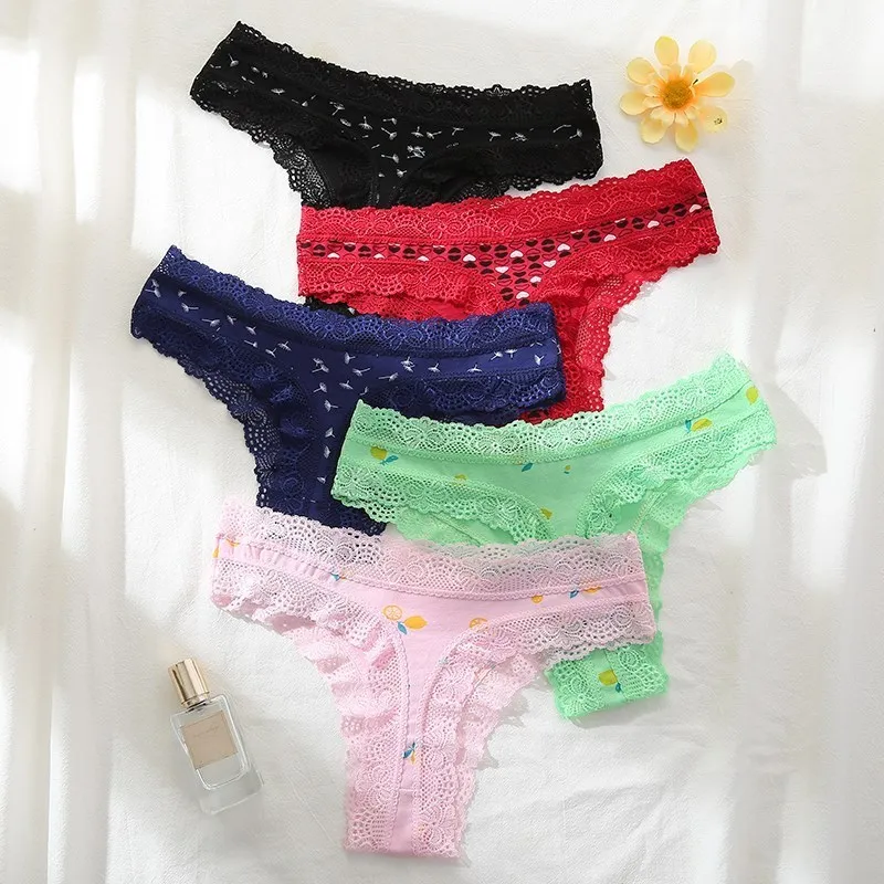 3Pcs New Sexy Lace Panties Lingerie Women's Cotton Low Waist Temptation Female Underwear Briefs Fashion Underpants
3Pcs New Sexy Lace Panties Lingerie Women's Cotton Low Waist Temptation Female Underwear Briefs Fashion Underpants