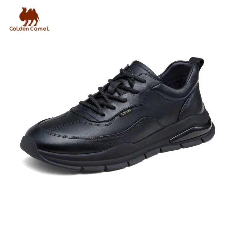 Golden Camel Leather Men's Shoes Casual Comfortable Male Sneakers Flexible Business Sports Running Shoes for Men 2022 Autumn New
Golden Camel Leather Men's Shoes Casual Comfortable Male Sneakers Flexible Business Sports Running Shoes for Men 2022 Autumn New