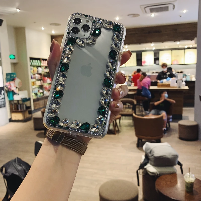 Роскошный чехол со стразами для телефона iPhone 13 12 11 Pro mini X XS Max XR 7 8 6 6S Plus, зеркальный чехол со стразами
Роскошный чехол со стразами для телефона iPhone 13 12 11 Pro mini X XS Max XR 7 8 6 6S Plus, зеркальный чехол со стразами