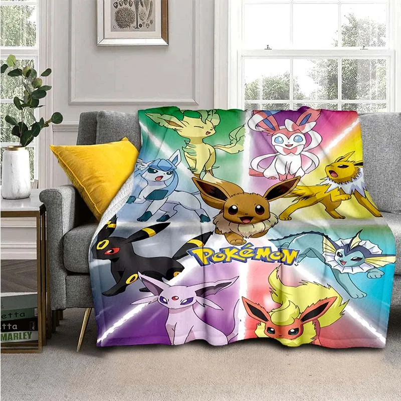 Cartoon Pokemon Flannel Throw blanket Children and adults Gift Fashion Cute Pikachu Fluffy blanket for Bed Sofa Travel Camping
Cartoon Pokemon Flannel Throw blanket Children and adults Gift Fashion Cute Pikachu Fluffy blanket for Bed Sofa Travel Camping