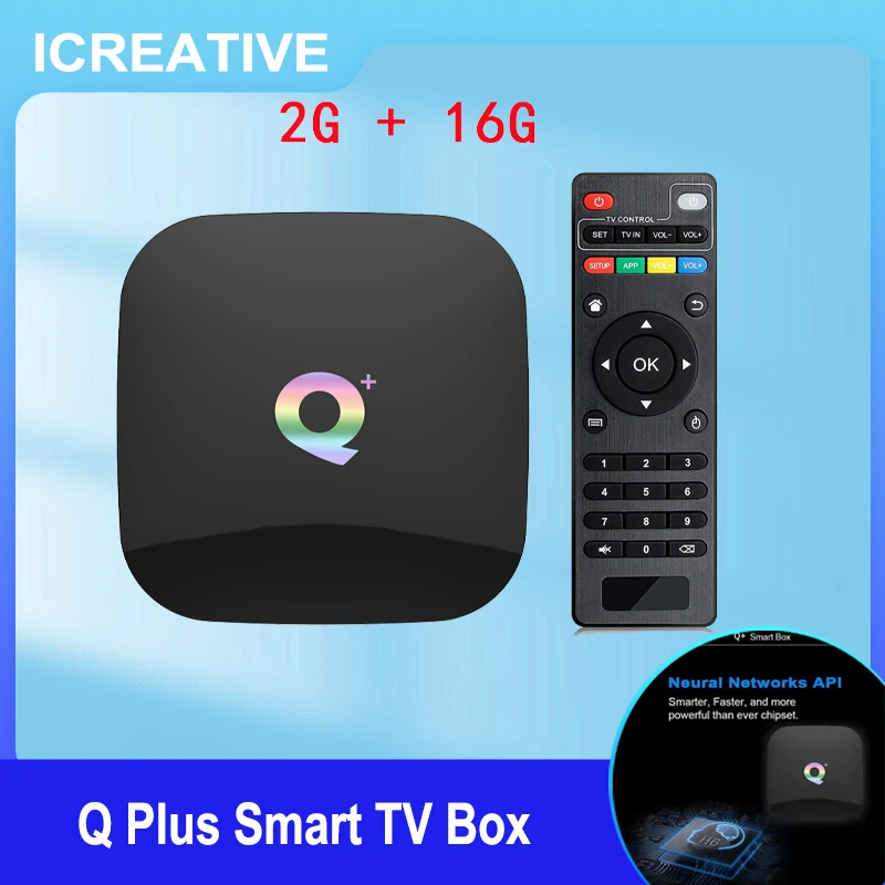 Q Plus Smart TV Box Android 9.0 TV Box 4GB RAM 32GB 64GB ROM 6K H.265 USB3.0 Allwinner H6
Q Plus Smart TV Box Android 9.0 TV Box 4GB RAM 32GB 64GB ROM 6K H.265 USB3.0 Allwinner H6
