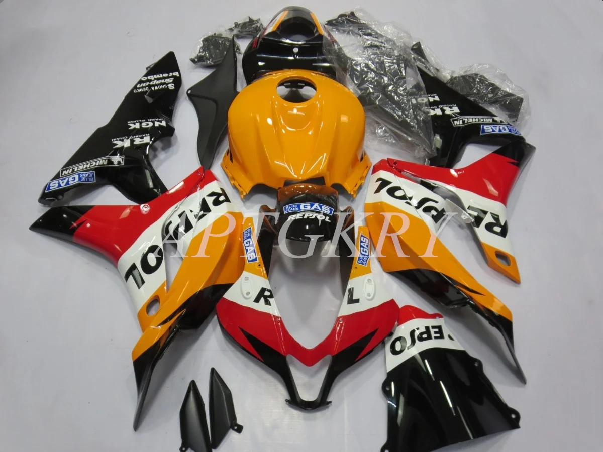 4 Free Gifts New ABS Fairings Kit Fit For HONDA CBR600RR F5 2007 2008 07 08 Bodywork Set Custom Orange Red Repsol
4 Free Gifts New ABS Fairings Kit Fit For HONDA CBR600RR F5 2007 2008 07 08 Bodywork Set Custom Orange Red Repsol
