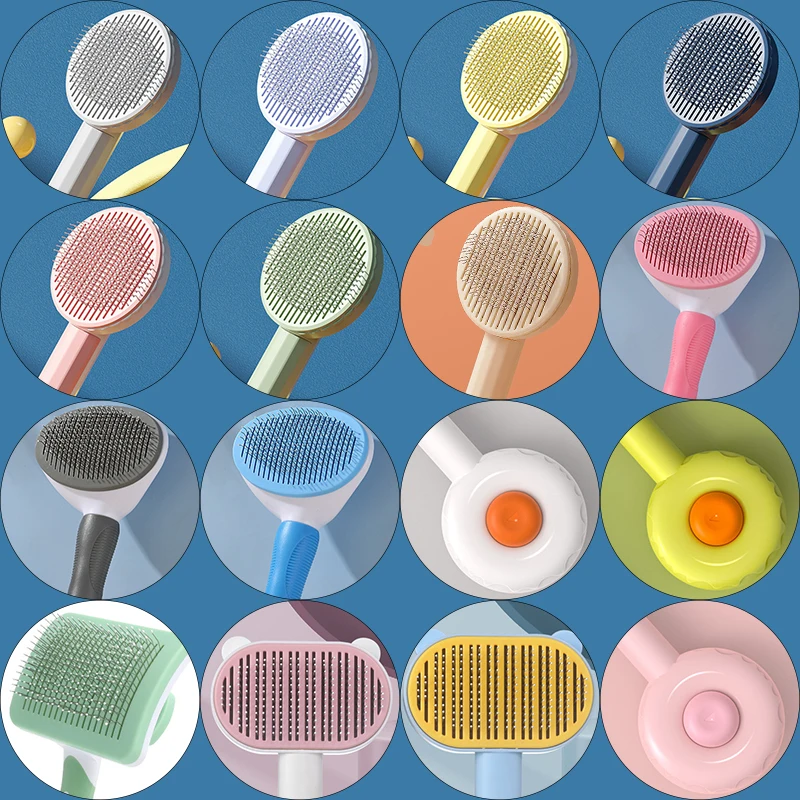 Pet Hair Removal Comb Cat Brush Self Cleaning Slicker Brush For Cats Dogs Hair Remover Scraper Pet Grooming Tool Cat Accessories
Pet Hair Removal Comb Cat Brush Self Cleaning Slicker Brush For Cats Dogs Hair Remover Scraper Pet Grooming Tool Cat Accessories