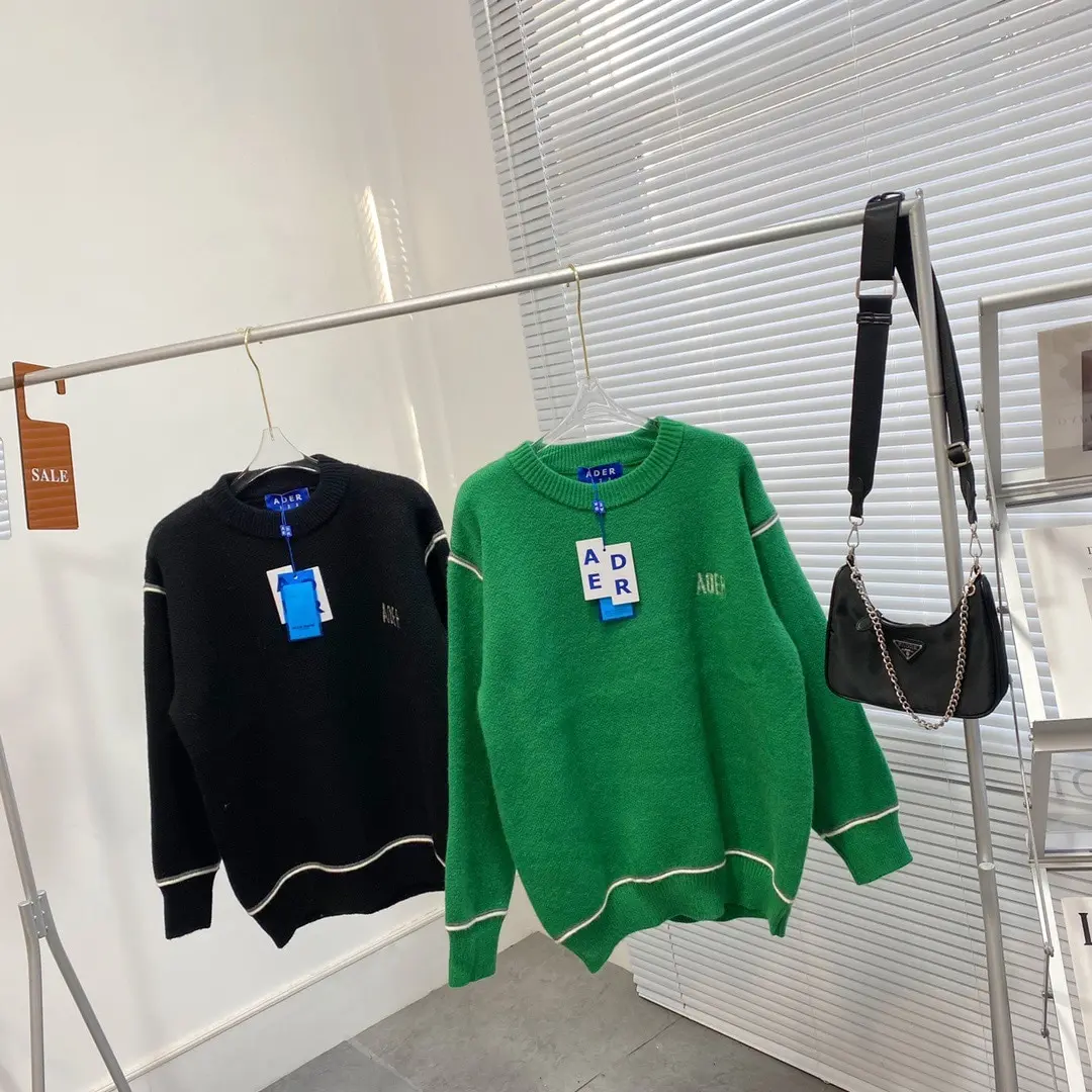 ADER ERROR 2021 Korean version of autumn high-quality 1:1 stitching contrasting line sweater for men and women Adererror sweater
ADER ERROR 2021 Korean version of autumn high-quality 1:1 stitching contrasting line sweater for men and women Adererror sweater