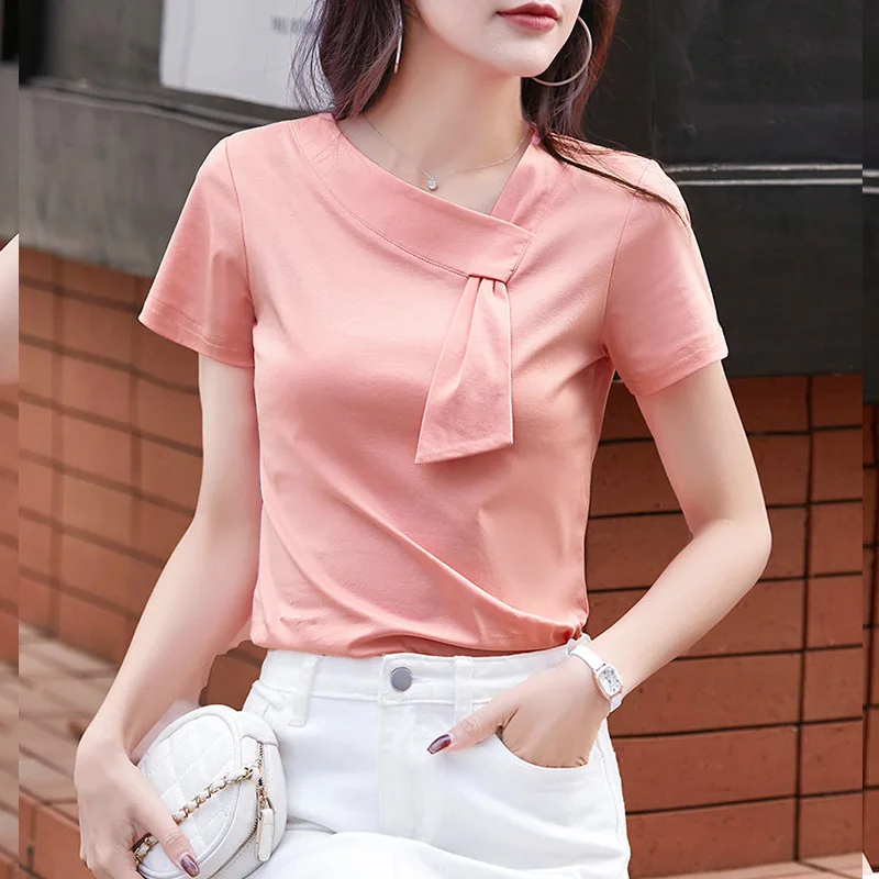 Новинка лета 2022, футболка с коротким рукавом, Женская Корейская версия, Женская Повседневная Красная футболка с рукавом до локтя, топ, одежда 
Новинка лета 2022, футболка с коротким рукавом, Женская Корейская версия, Женская Повседневная Красная футболка с рукавом до локтя, топ, одежда