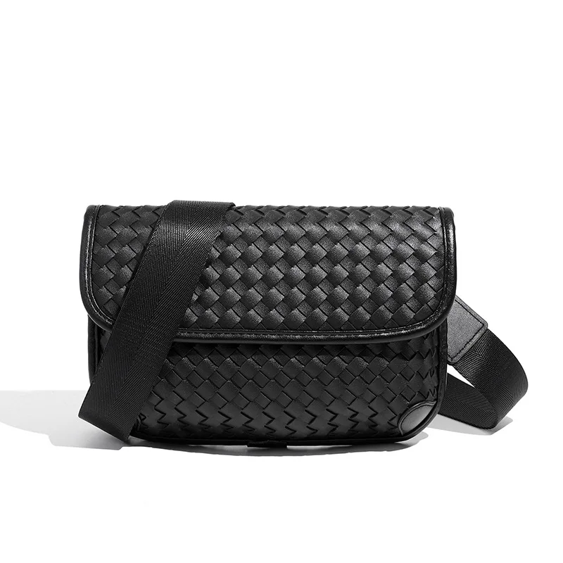 New Stylish True Woven Chest Bag Small Square Bag Leather Shoulder Bag Street Mobile Phone Bag Crossbody Bag
New Stylish True Woven Chest Bag Small Square Bag Leather Shoulder Bag Street Mobile Phone Bag Crossbody Bag