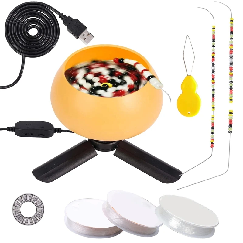 Upgraded Electric Bead Spinner, Adjustable Speed Bead Spinner For Jewelry Making, Beading Bowl, For DIY Waist Beads
Upgraded Electric Bead Spinner, Adjustable Speed Bead Spinner For Jewelry Making, Beading Bowl, For DIY Waist Beads