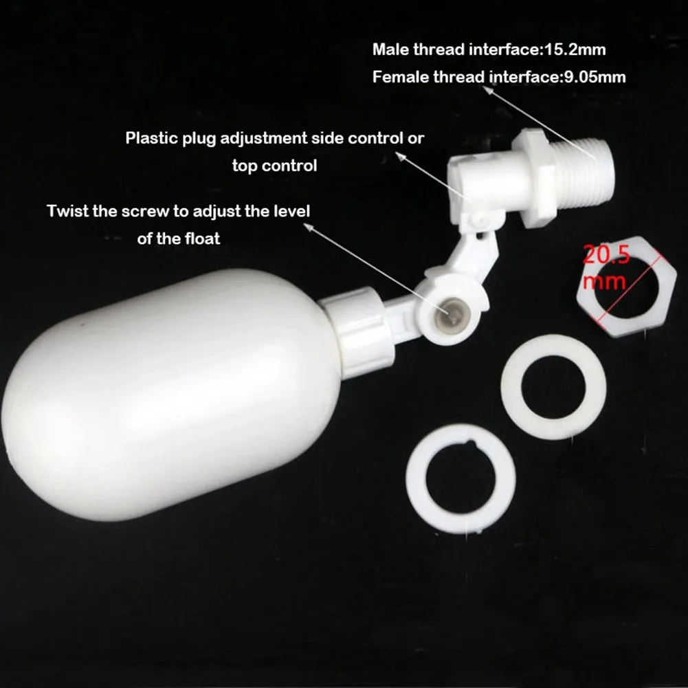 Feed Float Ball Valve Fill Float Ball For Aquarium Spare Part Tank Valve 1/4inch Accessories
Feed Float Ball Valve Fill Float Ball For Aquarium Spare Part Tank Valve 1/4inch Accessories