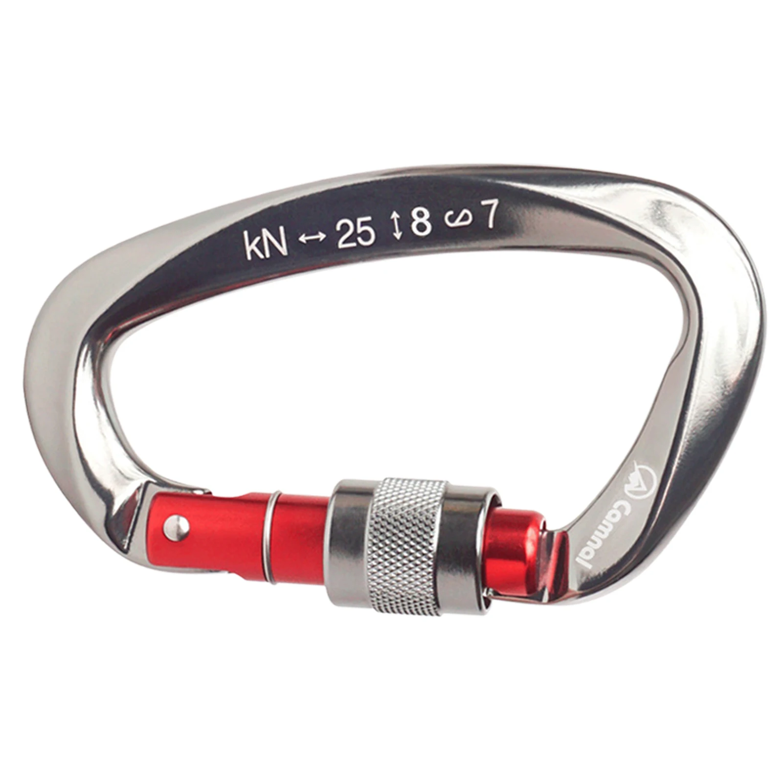 Карабин для скалолазания прочный D-образный сверхмощный карабин для скалолазания Автоматическая безопасность карабины наружные альпинизм 
Карабин для скалолазания прочный D-образный сверхмощный карабин для скалолазания Автоматическая безопасность карабины наружные альпинизм