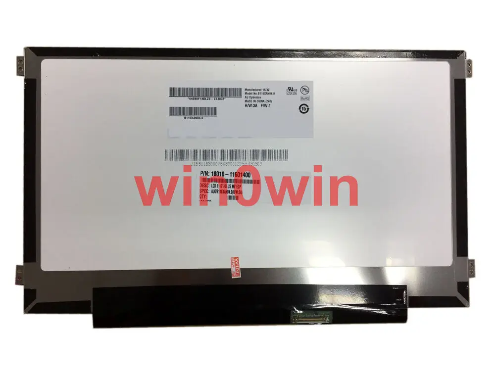 Для B116XAN04.0 подходит для LTN116AL02 LTN116AL01 N116BCA-EA1 Rev.c1 экран ноутбука IPS LCD
Для B116XAN04.0 подходит для LTN116AL02 LTN116AL01 N116BCA-EA1 Rev.c1 экран ноутбука IPS LCD