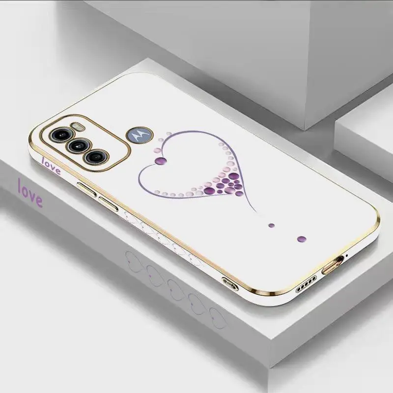 Diamond Love Luxury Plating Phone Case For Motorola Moto G60 G50 G53 G52 G42 G30 G20 G22 G52 E20 G9 Play Cover
Diamond Love Luxury Plating Phone Case For Motorola Moto G60 G50 G53 G52 G42 G30 G20 G22 G52 E20 G9 Play Cover