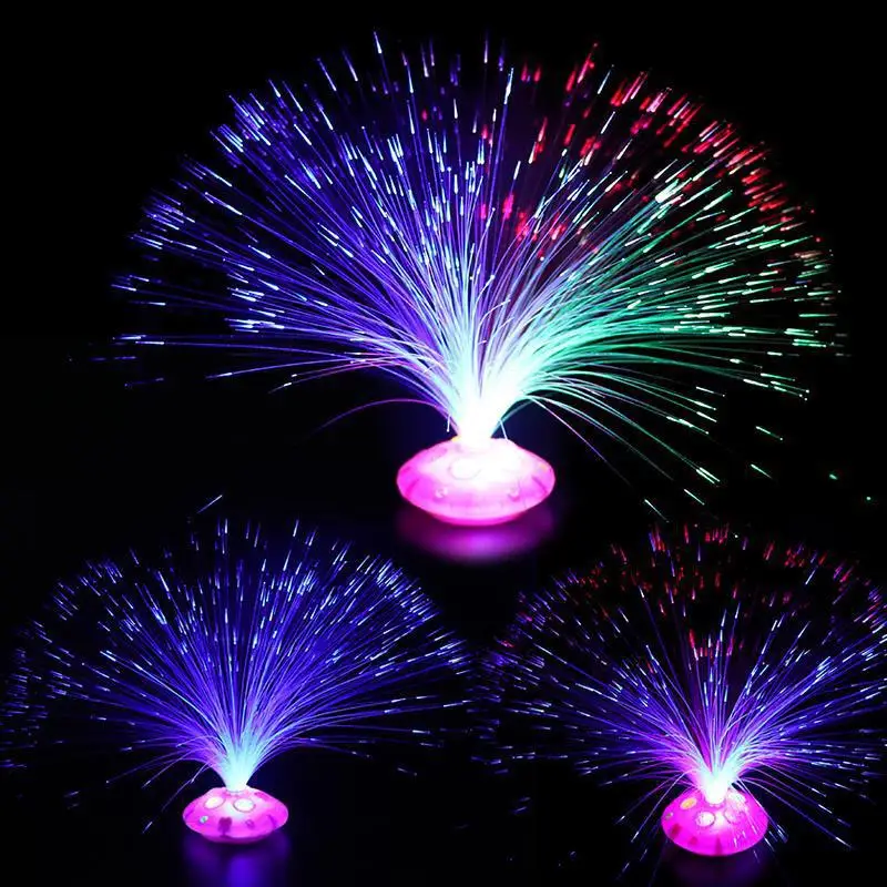 2Pcs Romantic Optic Night Light Flashing Light For Chrismas Glow Party Decor Luminous Toys Colorful LED Fiber Nightlight Lamp
2Pcs Romantic Optic Night Light Flashing Light For Chrismas Glow Party Decor Luminous Toys Colorful LED Fiber Nightlight Lamp
