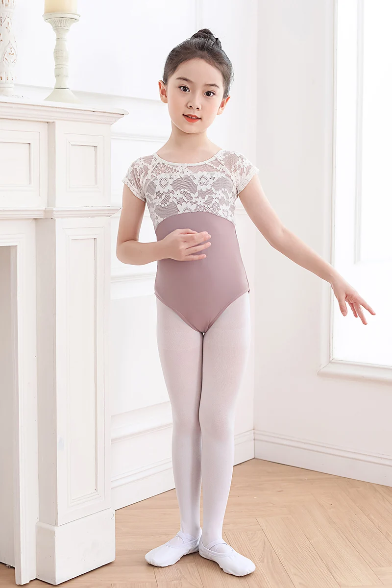 Ballet Dance Leotard Girls Short Sleeve Practice Ballet Dancing Wear Children Graceful Lace Swan Dance Skirt Gymnastics Leotard
Ballet Dance Leotard Girls Short Sleeve Practice Ballet Dancing Wear Children Graceful Lace Swan Dance Skirt Gymnastics Leotard