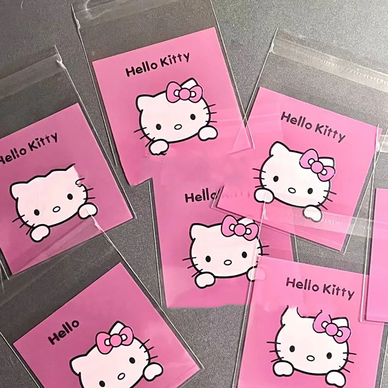 100Pcs Kawaii Sanrio Hello Kittys Food Grade Sealed Jewelry Gift Cake Cloth Bags Reusable Storage Bags Clear Plastic Packaging
100Pcs Kawaii Sanrio Hello Kittys Food Grade Sealed Jewelry Gift Cake Cloth Bags Reusable Storage Bags Clear Plastic Packaging