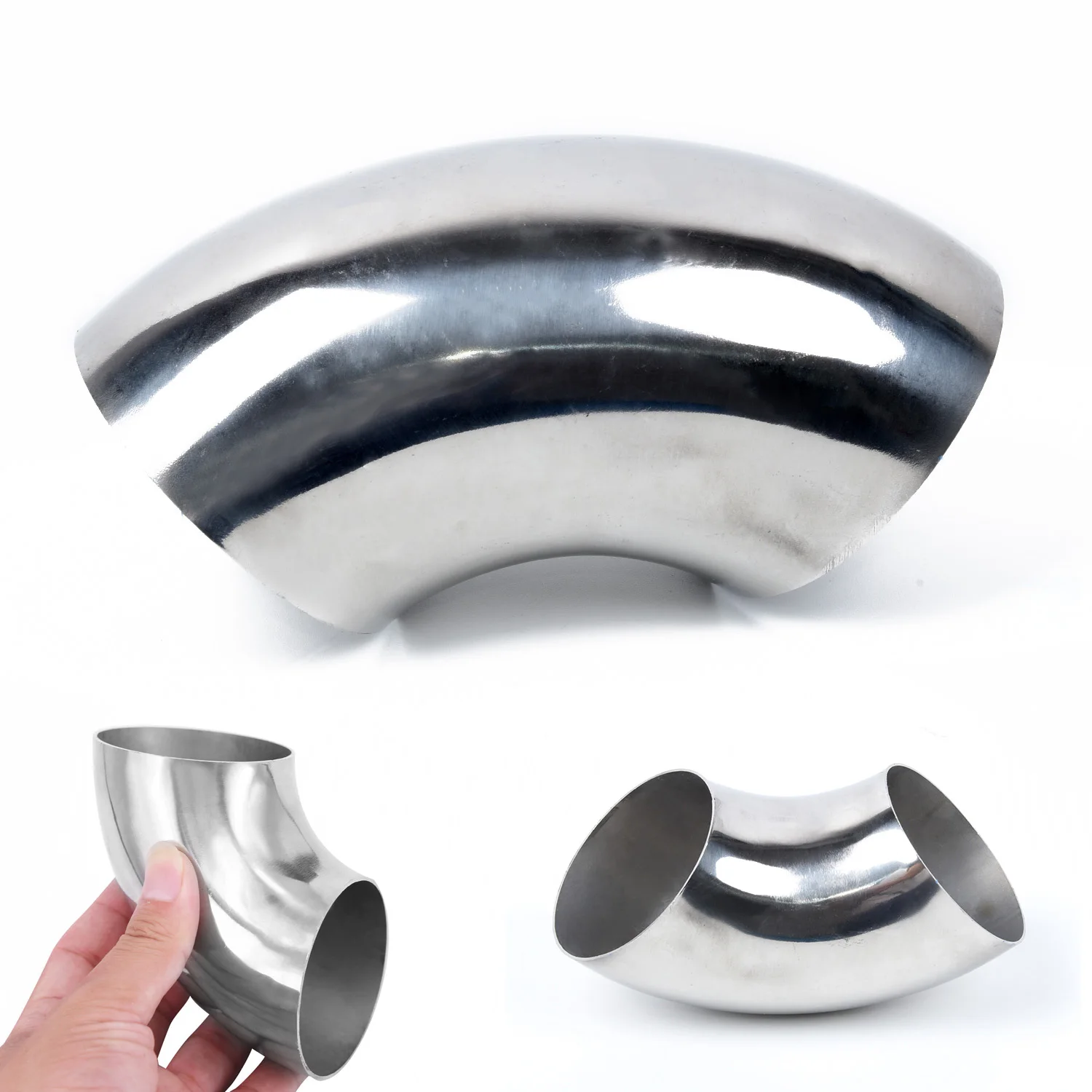 Car Fitting Exhaust 2.5" 63mm Stainless Steel Elbow Tube Mandrel 90° Latest Bend Durable Elbow Pipe Hot High Quality
Car Fitting Exhaust 2.5" 63mm Stainless Steel Elbow Tube Mandrel 90° Latest Bend Durable Elbow Pipe Hot High Quality