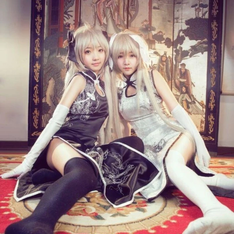 Anime In Solitude Where We Are Least Alone Kasugano Sora Cosplay Clothing Sexy Cheongsam Headdress Gloves Socks Set
Anime In Solitude Where We Are Least Alone Kasugano Sora Cosplay Clothing Sexy Cheongsam Headdress Gloves Socks Set