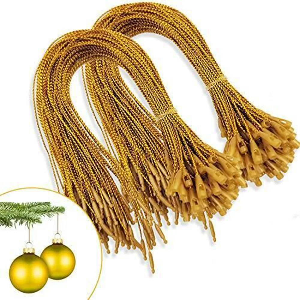 100pcs Christmas Ornaments Hanger String Precut Hanging Ropes For Christmas Ball Gift Packaging String Decoration
100pcs Christmas Ornaments Hanger String Precut Hanging Ropes For Christmas Ball Gift Packaging String Decoration