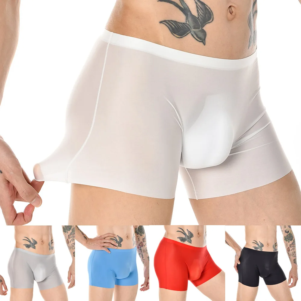 Mens Ice Silk Underwear Boxer Soft Seemless Briefs Shorts Bulge Pouch Underpants Ultra Thin Breathable Panties Boxershort
Mens Ice Silk Underwear Boxer Soft Seemless Briefs Shorts Bulge Pouch Underpants Ultra Thin Breathable Panties Boxershort