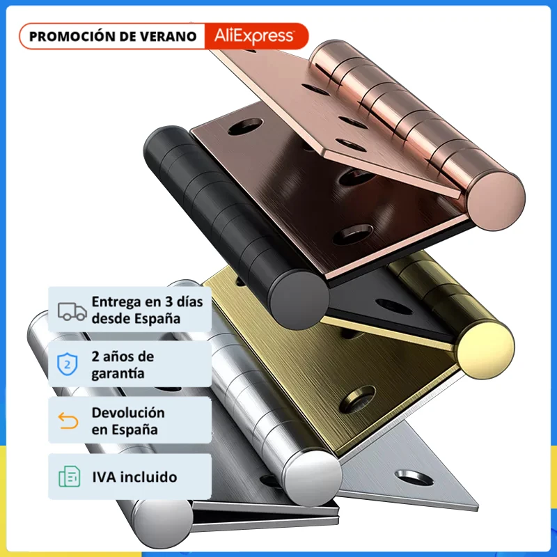 Hardware Stainless Steel Hinges Folding Butt Hinges Door DIY Craft Cupboard Furniture Hardware Durable Furniture Bookcase Hinges
Hardware Stainless Steel Hinges Folding Butt Hinges Door DIY Craft Cupboard Furniture Hardware Durable Furniture Bookcase Hinges