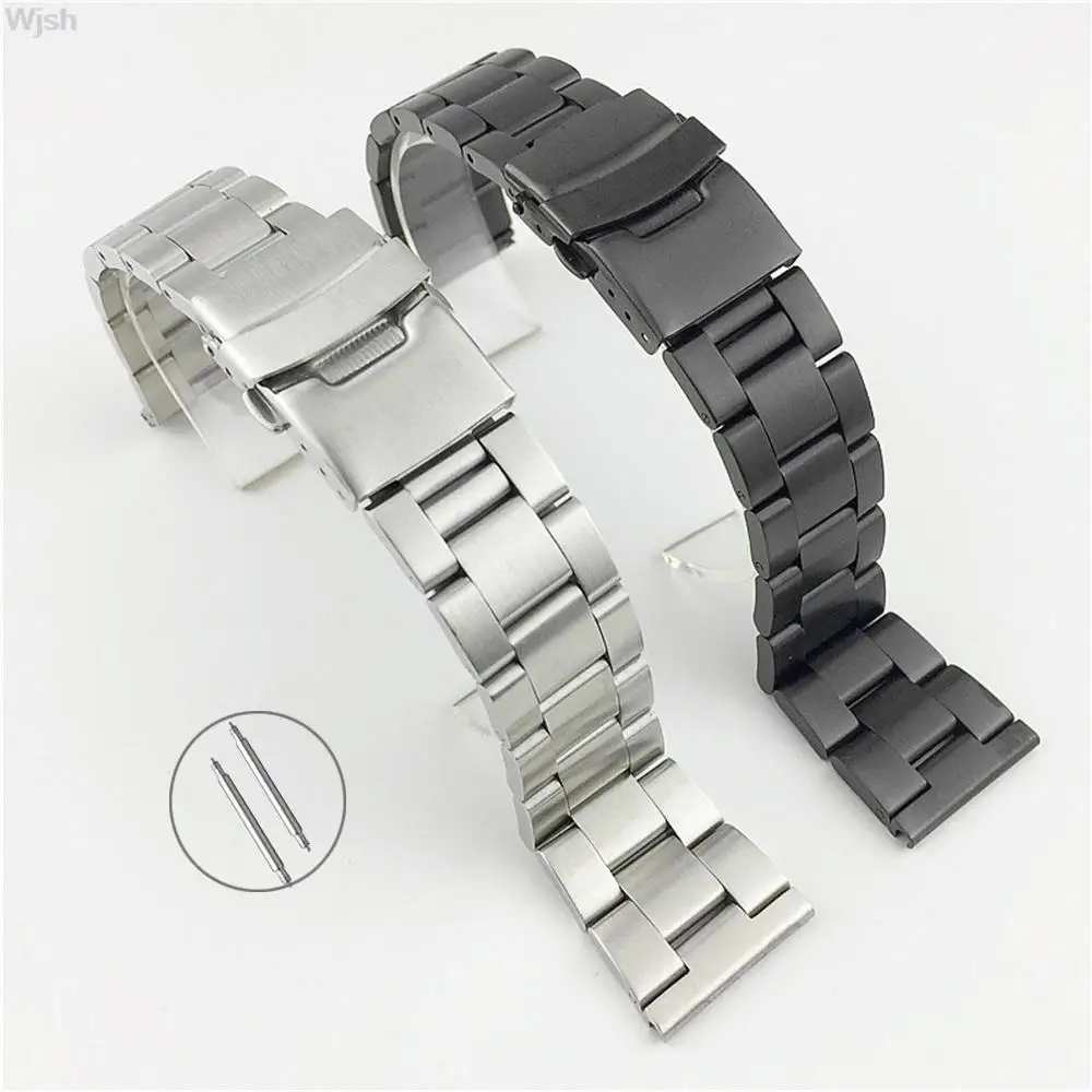18mm 20mm 22mm 24mm 26mm Stainless Steel Watchband Matte Metal Solid Men Women Diving Strap Bracelet Wrist Band Accessories 
18mm 20mm 22mm 24mm 26mm Stainless Steel Watchband Matte Metal Solid Men Women Diving Strap Bracelet Wrist Band Accessories
