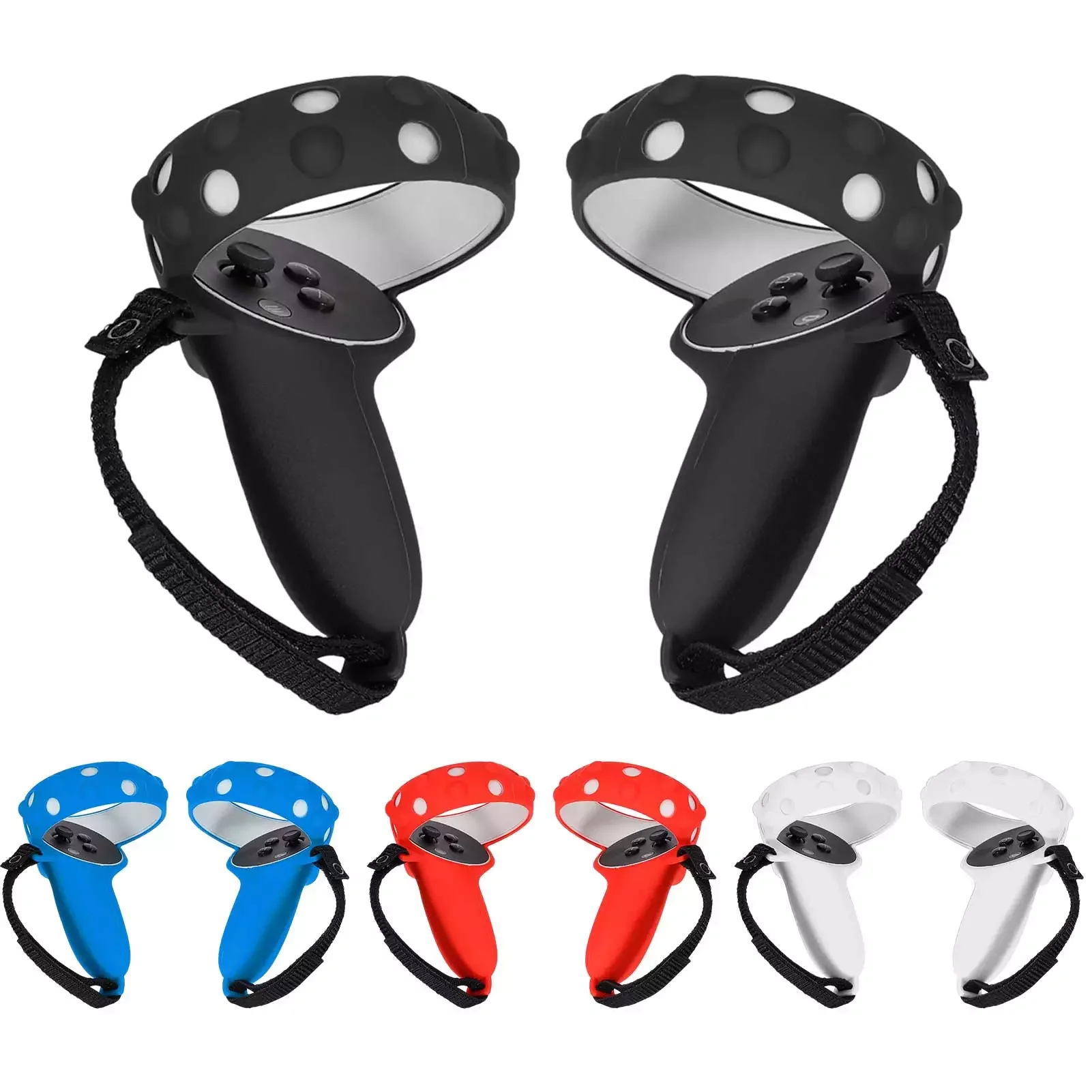 Protective Cover For Oculus Quest 2 VR Touch Controller Case With Knuckle Quest 2 Strap Grip For Oculus Quest 2 VR Accessories
Protective Cover For Oculus Quest 2 VR Touch Controller Case With Knuckle Quest 2 Strap Grip For Oculus Quest 2 VR Accessories