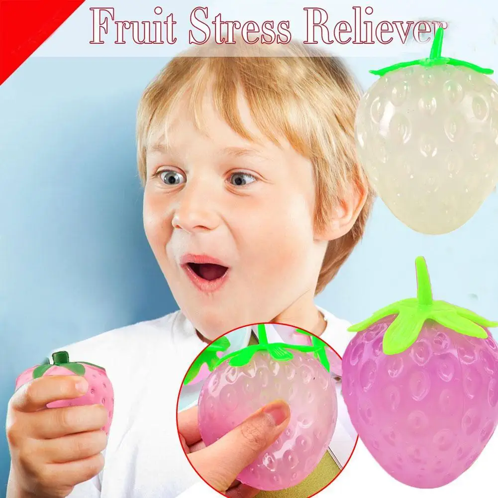 Kids Toy Strawberry Ball Squishy Pressure Stress Relief Fidget Squeeze Balls For Kids Adults Maltose Ball Color L2n2
Kids Toy Strawberry Ball Squishy Pressure Stress Relief Fidget Squeeze Balls For Kids Adults Maltose Ball Color L2n2