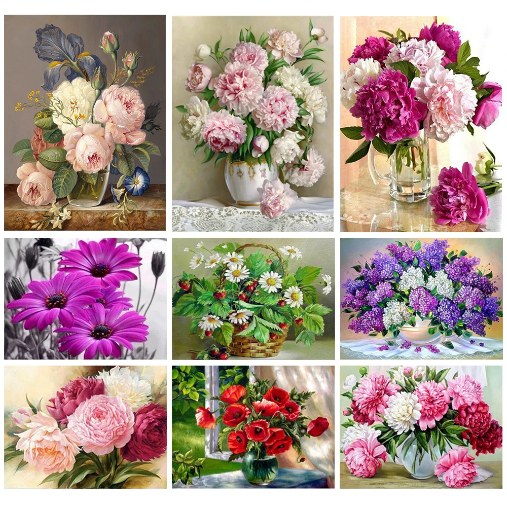 Diamond Painting 5D DIY Rose Vase Rhinestone Embroidery Cross Stitch Mosaic Art Diamond Embroidery Decorative Painting Gift
Diamond Painting 5D DIY Rose Vase Rhinestone Embroidery Cross Stitch Mosaic Art Diamond Embroidery Decorative Painting Gift