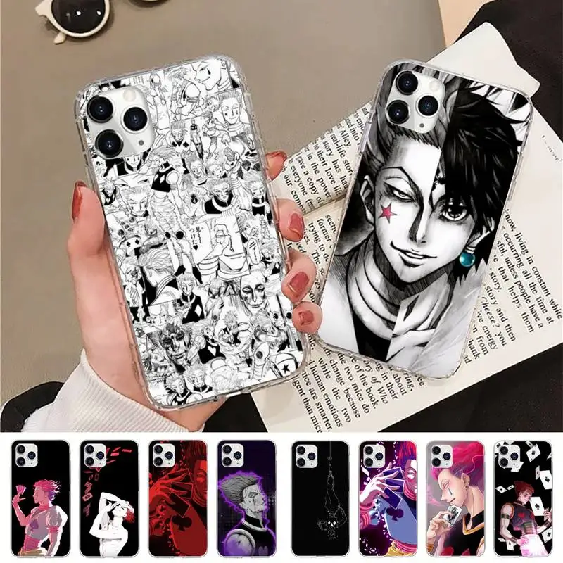 Hisoka Anime hunter x hunter Phone Case for iPhone 11 12 13 Mini Pro Max 8 7 6 6S Plus X 5 SE 2020 XR XS Case shell
Hisoka Anime hunter x hunter Phone Case for iPhone 11 12 13 Mini Pro Max 8 7 6 6S Plus X 5 SE 2020 XR XS Case shell