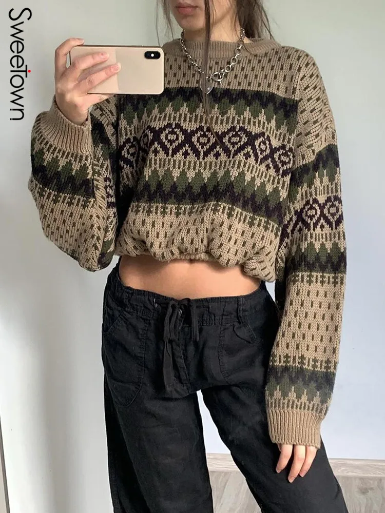 Свитер женский с длинным рукавом, в полоску, на зиму
Свитер женский с длинным рукавом, в полоску, на зиму