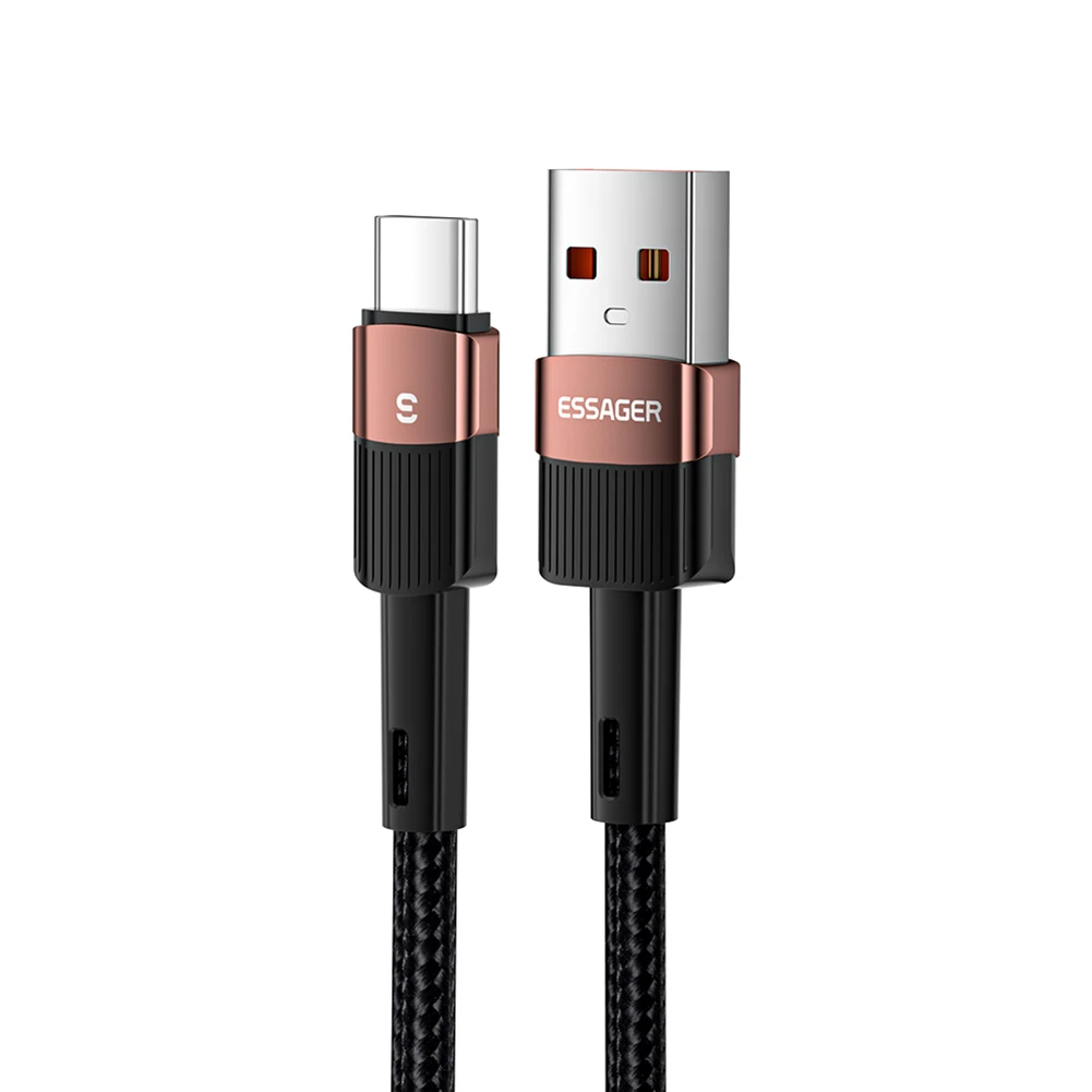 Essager USB to Type-C Cable Fast Charging Data Transfer Cable for Huawei Samsung Xiaomi OPPO VIVO
Essager USB to Type-C Cable Fast Charging Data Transfer Cable for Huawei Samsung Xiaomi OPPO VIVO