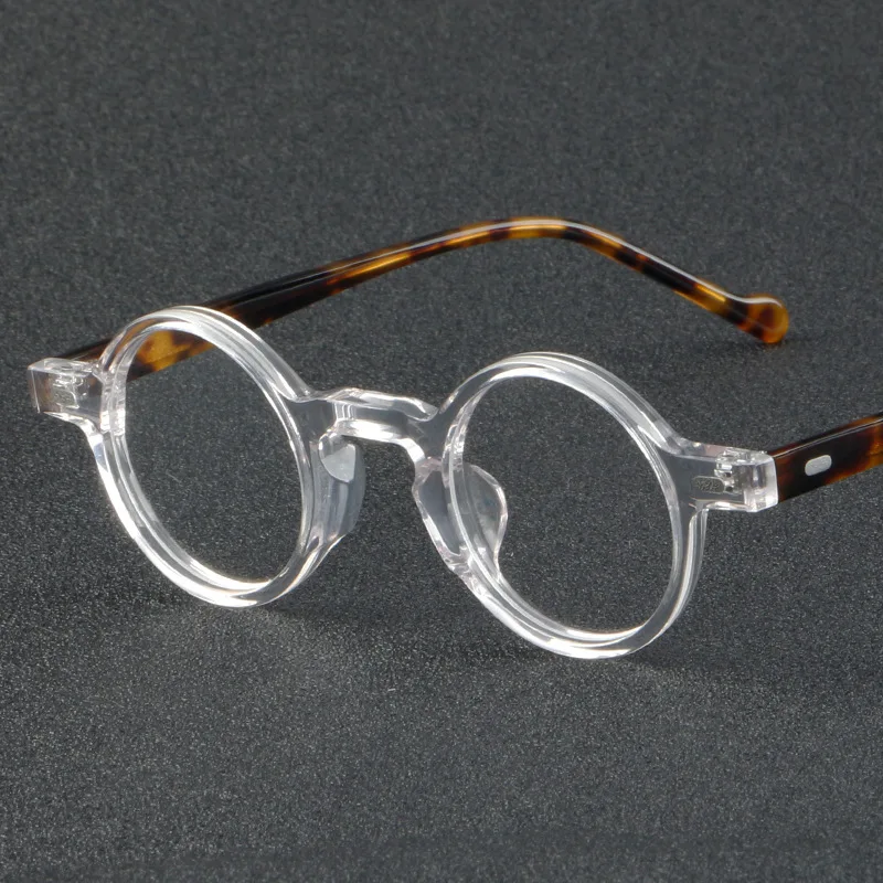 Fashion Small Round Acetate Eyeglasses with demo lenses Vintage Computer Eyewear Artsy All-match
Fashion Small Round Acetate Eyeglasses with demo lenses Vintage Computer Eyewear Artsy All-match