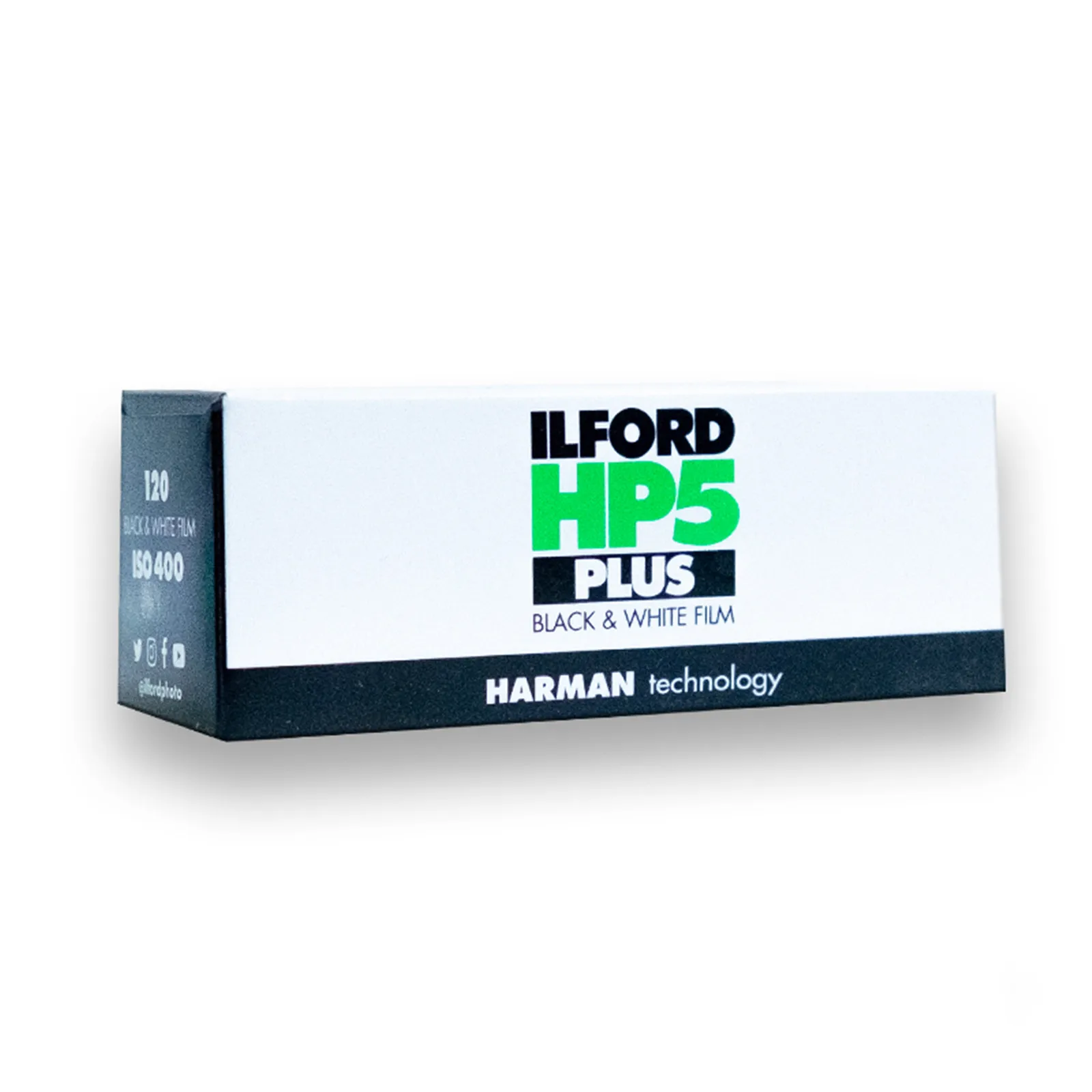 Ilford HP5+ 400 ASA Medium Format 120 Roll Film - Black and White Print Film 
Ilford HP5+ 400 ASA Medium Format 120 Roll Film - Black and White Print Film