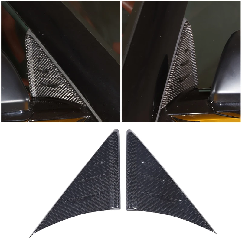 For 2019-22 Toyota GR Supra A90 Real Carbon Fiber Car Styling Rearview Mirror Side Triangle Spoiler Decorative Panel Auto Parts
For 2019-22 Toyota GR Supra A90 Real Carbon Fiber Car Styling Rearview Mirror Side Triangle Spoiler Decorative Panel Auto Parts