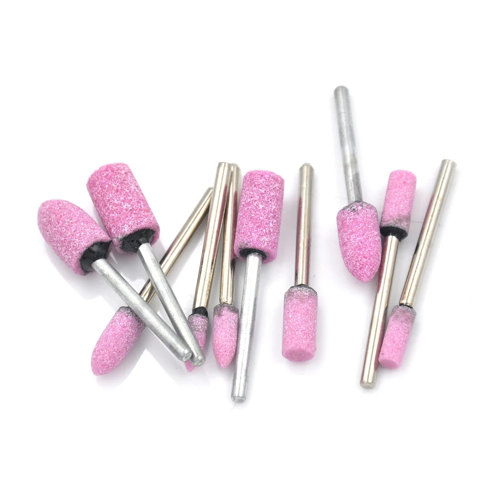 10pcs Fashion Pink Mounted Stone Rotary Tool Grinding Wheel 1/8 Shank For Dremel corundum
10pcs Fashion Pink Mounted Stone Rotary Tool Grinding Wheel 1/8 Shank For Dremel corundum