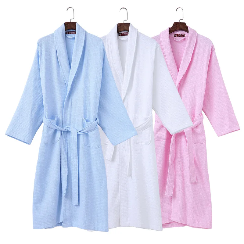 Women Pure Cotton Bath Robe Bride Bridesmaid Bathrobe Waffle Gown Wedding Femme Sexy Kimono Robes Dressing Gown Bridal Sleepwear
Women Pure Cotton Bath Robe Bride Bridesmaid Bathrobe Waffle Gown Wedding Femme Sexy Kimono Robes Dressing Gown Bridal Sleepwear