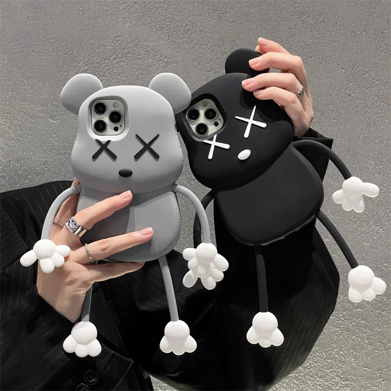 Fashion Bear Figure Phone Case Cover for IPhone 14 Plus 11 12 13 14 Pro Max Shockproof Cases for IPhone 14 Pro Max Case
Fashion Bear Figure Phone Case Cover for IPhone 14 Plus 11 12 13 14 Pro Max Shockproof Cases for IPhone 14 Pro Max Case