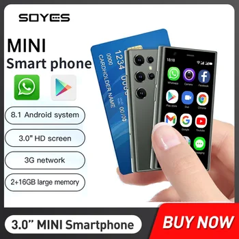 SOYES S23 프로 미니 스마트폰, 3G 네트워크, 2GB + 16GB, 안드로이드 8.1, 듀얼 SIM 대기, 3.0 인치 HD 1000mAh 배터리, 소형 휴대폰