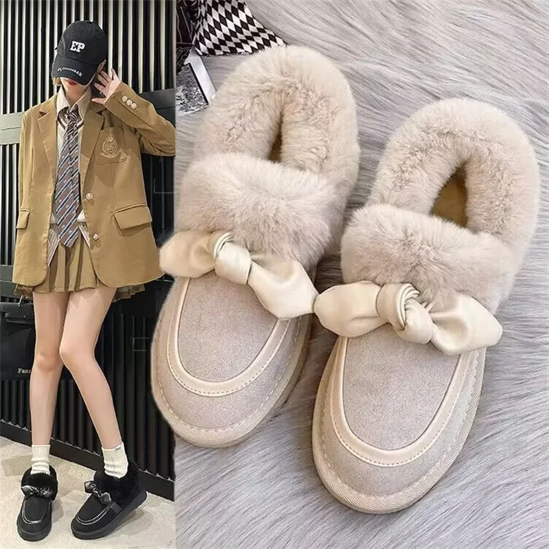 Ribbon and fur one hand custom velvet warm boots thick soles waterproof platform large size women's 35-40
Ribbon and fur one hand custom velvet warm boots thick soles waterproof platform large size women's 35-40