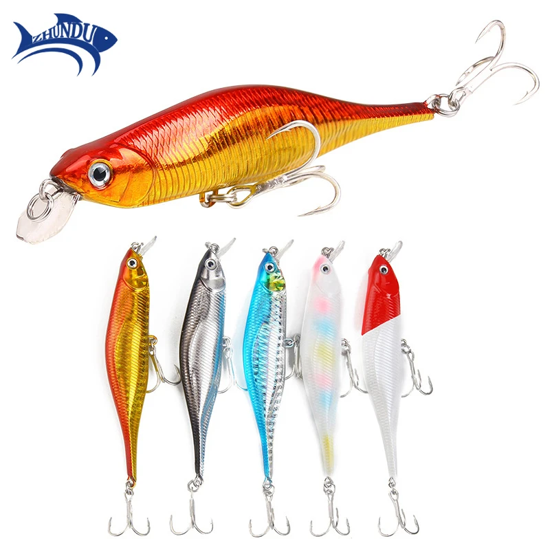 10.5cm 11g Hot Selling Minnow Hard Bait Fishing Tool Artificial Bait PVC Simulated Fish LUYAER
10.5cm 11g Hot Selling Minnow Hard Bait Fishing Tool Artificial Bait PVC Simulated Fish LUYAER