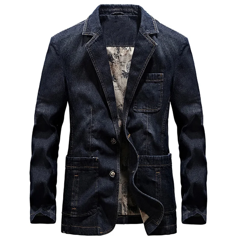 European Style Overcoats Brand Spring Business Denim Jacket and Coat Plus Size 4XL Mens Streetwear C1583
European Style Overcoats Brand Spring Business Denim Jacket and Coat Plus Size 4XL Mens Streetwear C1583